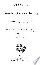 Appendix to the Journals of the Senate and Assembly