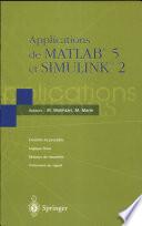 Applications de MATLAB 5 et SIMULINK 2