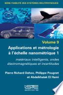 Applications et métrologie à l’échelle nanométrique 1