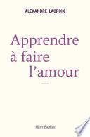 Apprendre à faire l'amour