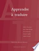 Apprendre À Traduire