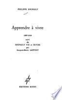 Apprendre à vivre