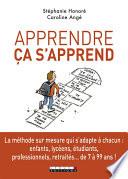 Apprendre, ça s'apprend