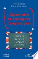 Apprendre et enseigner l'anglais oral