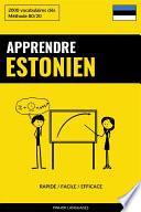 Apprendre l'estonien - Rapide / Facile / Efficace