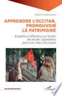 Apprendre l'Occitan, promouvoir le Patrimoine