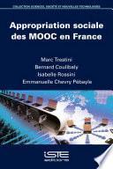 Appropriation sociale des MOOC en France