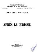Après le cubisme