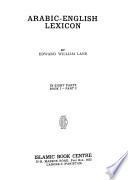 Arabic-English Lexicon