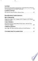 Arachnē : Revue Interdisciplinaire de Langue Et de Littérature