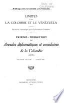 Arbitrage entre la Colombie et le Vénézuéla: Année 1901. Rapport présentée par le ministre des relations extérieures de Colombie au Congrès de 1917