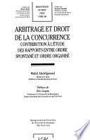 Arbitrage et droit de la concurrence