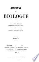 Arch biol (Liege)