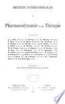 Arch Int Pharmacodyn Ther