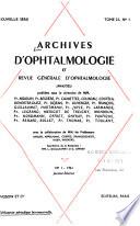 Arch Ophthalmol Rev Gen Ophthalmol