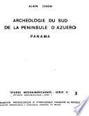Archéologie du sud de la péninsule d'Azuero, Panama