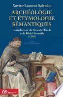 Archéologie et étymologie sémantiques