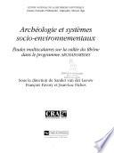 Archéologie et systèmes socio-environnementaux