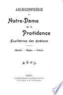 Archiconfrérie de Notre-Dame de la providence, auxiliatrice des chrétiens