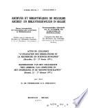 Archief- en bibliotheekwezen in België