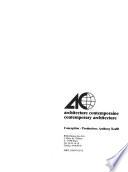 Architecture contemporaine