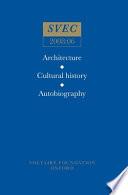 Architecture, Cultural History, Autobiography