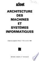 Architecture des machines et systèmes informatiques
