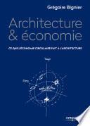 Architecture et économie