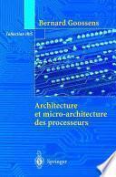 Architecture et micro-architecture des processeurs
