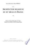 Architecture religieuse du XXe siècle en France