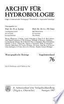 Archiv für Hydrobiologie