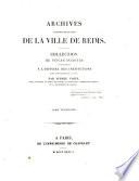 Archives administratives de la ville de Reims