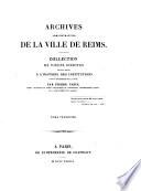 Archives administratives de la ville de Reims