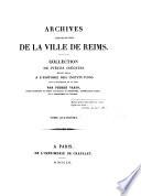 Archives administratives de la ville de Reims