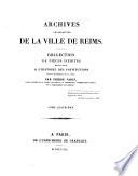 Archives administratives de la ville de Reims