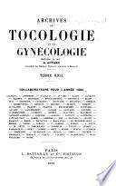 Archives de gynécologie et de tocologie