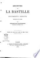 Archives de la Bastille