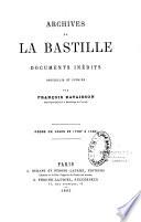 Archives de la Bastille