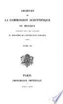 Archives de la Commission scientifique du Mexique