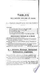 Archives de la Société des sciences médicales et biologiques de Montpellier et du Languedoc méditerranéen