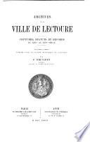Archives de la ville de Lectoure