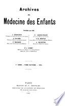Archives de médecine des enfants
