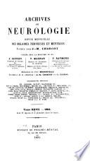 Archives de neurologie