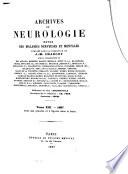 Archives de neurologie