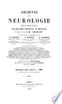 Archives de neurologie