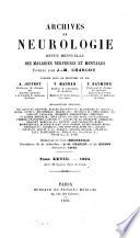 Archives de neurologie