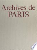 Archives de Paris
