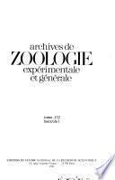 Archives de zoologie expérimentale et générale