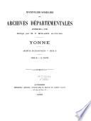 Archives départementales de l'Yonne