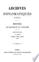 Archives diplomatiques